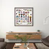 (Counted/Stamped) 14CT Repair Sewing-Cross Stitch 28*28cm/11.02*11.02in(Brand)