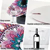 >SALE<Acrylic Special Shaped Mandala Art Diamond Art Wine Glass Organizer for Bar