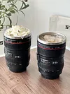 Camera cup, lens cup, coffee cup, travel cup, gift for photographers