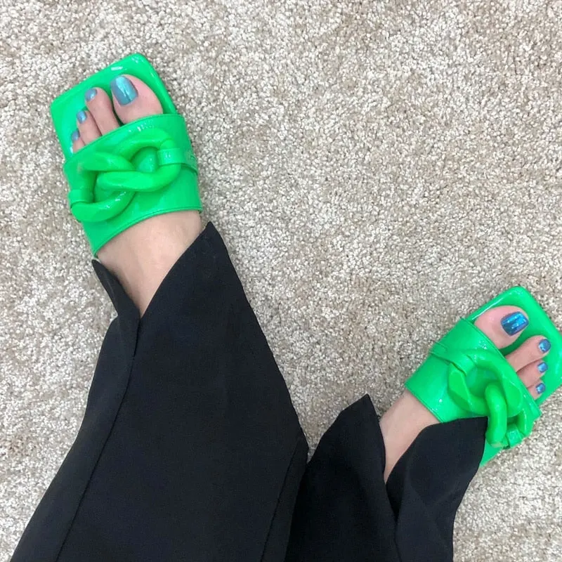 Fashion Summer Ladies Slippers Shoes Flats With Slides Female Outside Flip Flops Casual Shoes Woman Slippers New Shoes For Lady