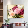 11CT Counted/Stamped Flower - Cross Stitch -40x50cm