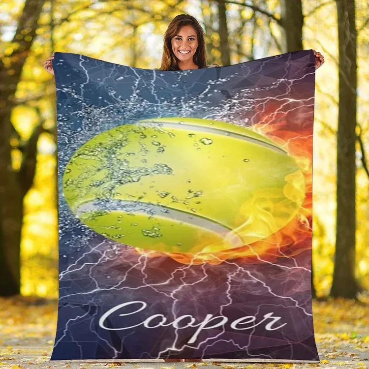 Personalized Tennis Blanket For Comfort & Unique|BKKid228