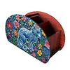 DIY Colorful Wooden Animals Rhinestones Storage Holder Diamond Painting Organizer Rack Kits