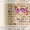 (US Local)Butterfly DIY Diamond Painting Hanging Hook No Hole Punching Wall Decoration