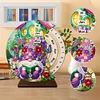 DIY Special Shape Garden Gnome Diamond Painting Spinning Calendar Kit