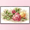 Rose - 9CT Partial Beaded Cross Stitch Kit(56x31cm)