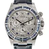 Rolex Seltenes Zenith Daytona Pav&eacute;-Diamant-Zifferblatt-Saphir-New