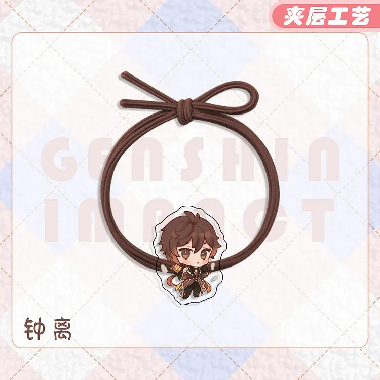 Genshin Toys Аcrylic Elastic Hair Bands GI