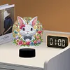Acrylic Double Sided Bunny Diamond Painting LED Night Light for Easter Decor