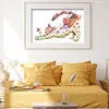 Diamond Painting -DIY Round Drill Cat Butterfly