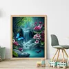 Butterfly Waterfall - 11CT/14CT Stamped Cross Stitch 40*50cm/15.75*19.69in