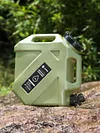 10L Camping Water Jug with Faucet Portable Water Tank for Vehicle Car Camping