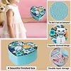 DIY Diamond Painting Heart-Shaped Jewelry Box Decorative Storage Case Home Decor