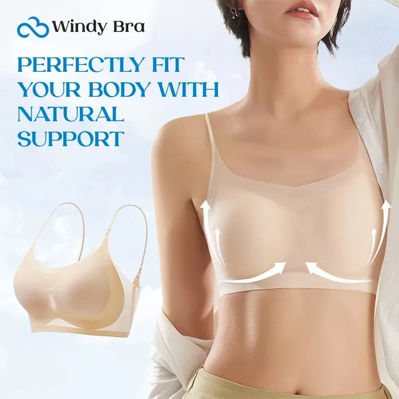 WindyBra - Summer seamless ultra-thin plus size ice silk comfort bra - LAST DAY 70% OFF