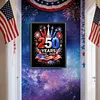 Independence Day Fireworks 250-Full Round Diamond Painting 40*50cm