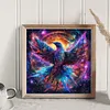 (Multi Style)Colorful Bird-Full Embroidery 2 Strands 18CT Stamped Cross Stitch-35*35CM