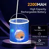 Portable Camping Shower Rechargeable Electric Shower Handheld Shower for Camping