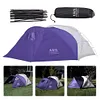 Outdoor Camping Expansion Tent Waterproof Double Person Tent for Hiking (Purple)