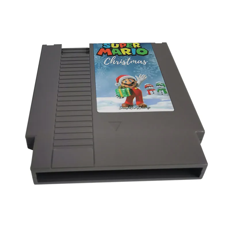 Super Mario Bros.2 Christmas For Nintendo NES - 8 Bit Game Cartridge