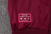 Joyfball 2025/2026 Bayern Munich Long Zipped Jacket Maroon Retro version Football Jersey 1:1 Thai Quality 