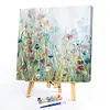 Ink Flower-Paint by Numbers Acrylic Painting 20*20cm(HOT)