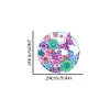 DIY Diamond Painting Suncatcher Hanging Pendant Kit(Butterfly Flower)