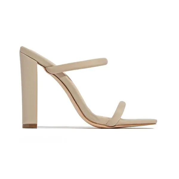Summer High Heel Strap Sandals