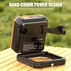 Hand Crank LED Camping Lantern Rechargeable Tent Light Camping Lamp for Outdoor