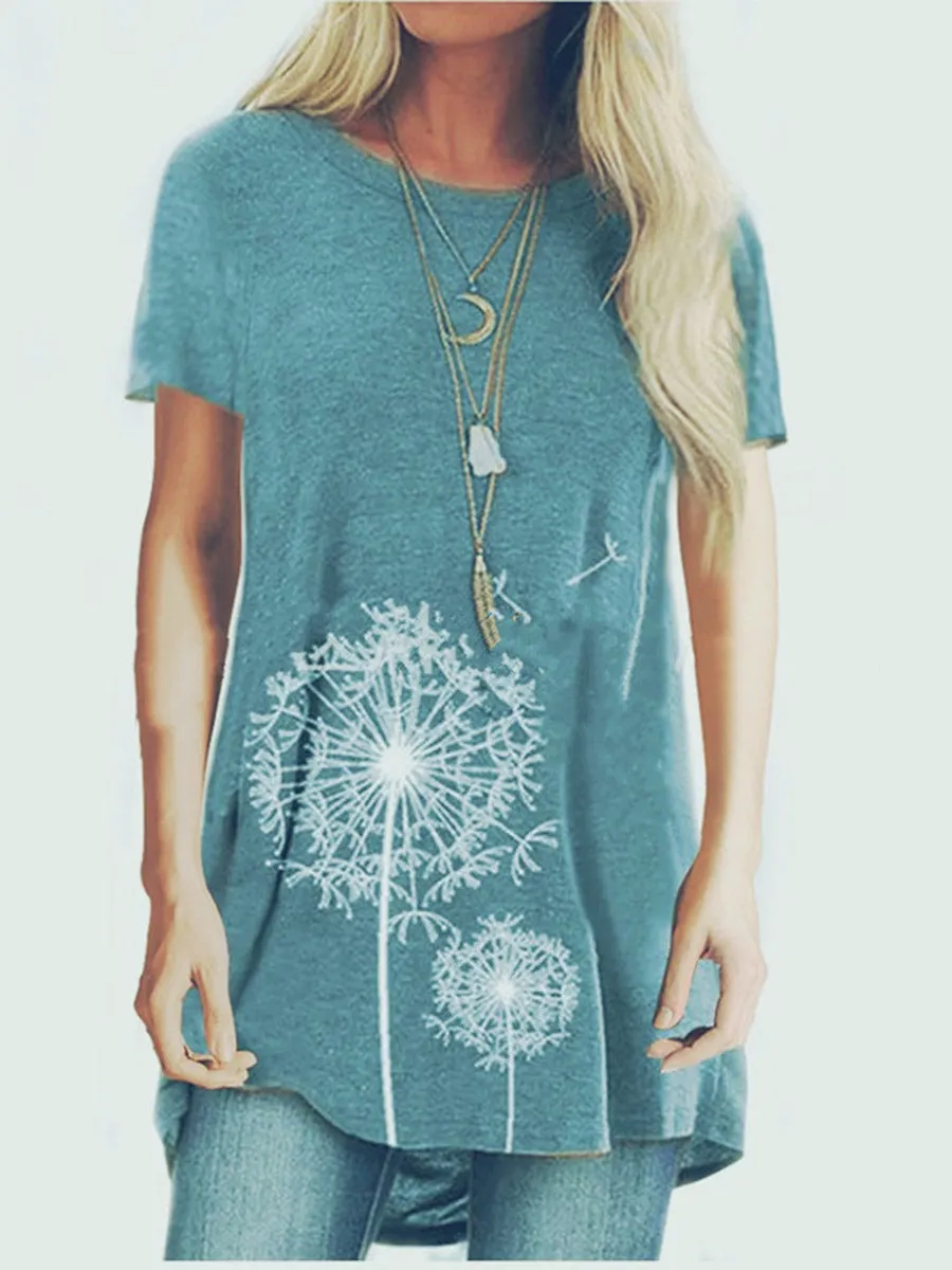 Short Sleeves Printed T-shirt