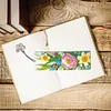 4Pcs Butterfly Bush Special Shape Diamond Painting Bookmark for Reading Day Gift
