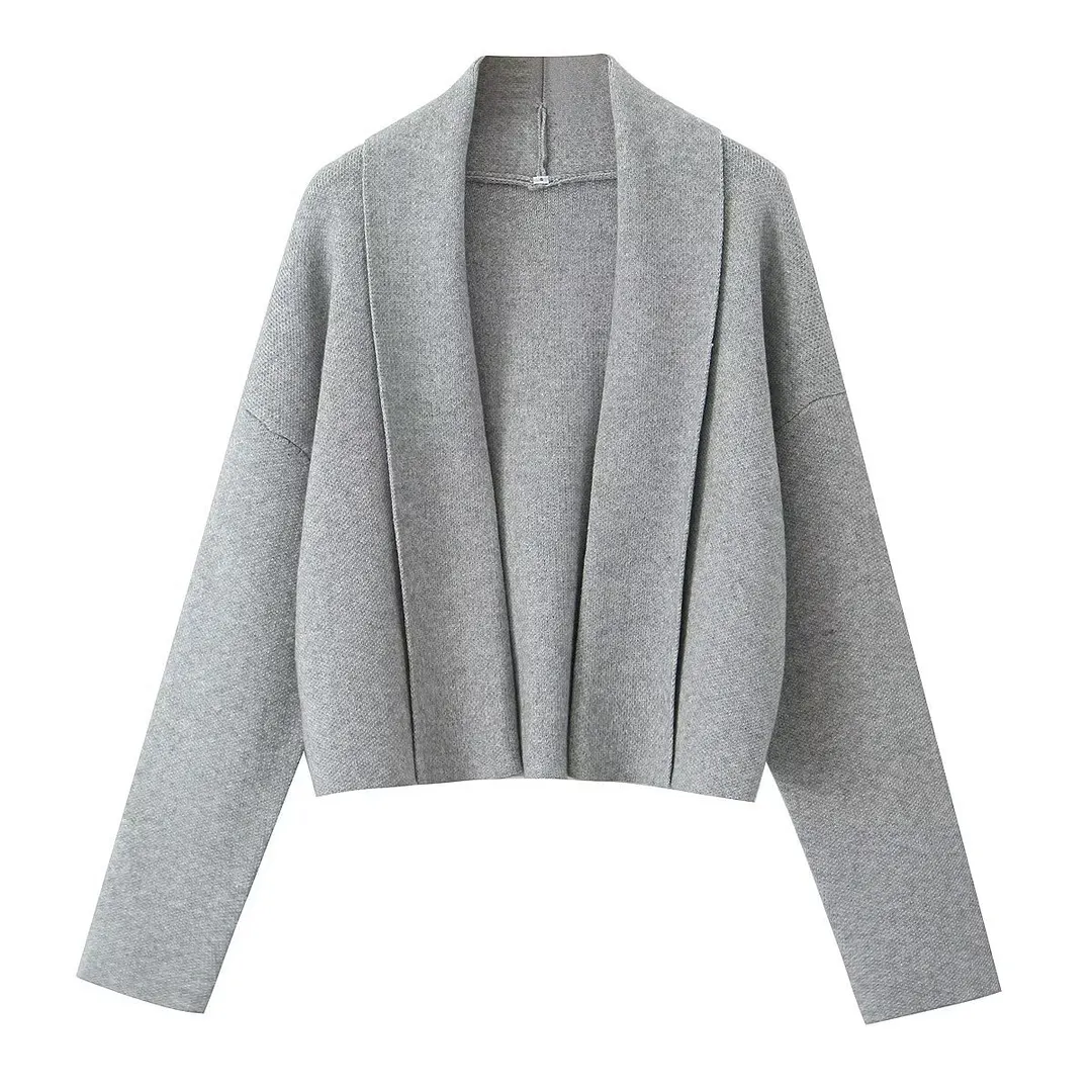 Nigikala Nigikala Woolen Woolen Sweater Long-Sleeved Thick Knit Coat Women's Clothing 2025 Autumn And Winter New