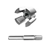 Integrated PVC Pipe Thread Cutting Tool for 1/2 3/4 inch Pipe & Electric Drill