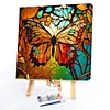 Butterfly-Paint by Numbers Acrylic Painting 40*40CM