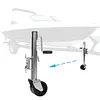 2000 Lbs Trailer Jack with Dual Wheel 10 Inch Lift Heavy Duty Swivel Boat Jack