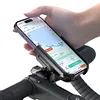 Bicycle Phone Holder 360 Rotation Aluminum Alloy Motorcycle Navigation Bracket