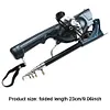 Portable Folding Fishing Rod Telescopic Fishing Pole with Reel Line Travel Rods