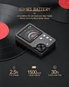 MP3 Player, MECHEN Lossless DSD High Resolution Portable HiFi Digital Audio Music Player with 64GB Memory Card, Supports up to 128GB