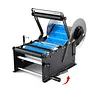 [US Local Warehouse] Manual Labeling Machine with Handle Adjustable Bottle Label Applicator for Glass Metal Round Bottles Diameter 0.59-4.72 inches