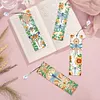 (US Local)4Pcs Special Shape Dragonfly 5D DIY Diamond Painting Bookmark Craft Kit