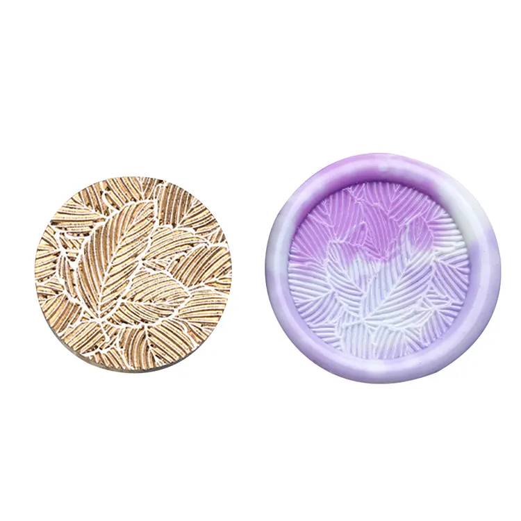 Diy Fire Lacquer Round Sealing Wax Stamp Head gbfke
