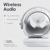 Space Devil Bluetooth Speaker Mini Portable Subwoofer Loud Volume Wireless Gift Bluetooth Speaker with 52mm Full Range Speaker, Deep Bass and HD Microphone - Wireless Speaker with Bluetooth 5.3 - Sci-Fi Lighting Effect