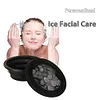 Face Ice Bath - Foldable Washbasin With Built-In Ice Tray Bowl For Face Ice Bath