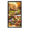 (Big Size)Scenery - 11CT Stamped Cross Stitch - 40*85cm