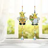 2pcs/set Crystal Sun Catcher Double-sided Diamond Painting Pendant Rainbow Chaser Hanging Kits