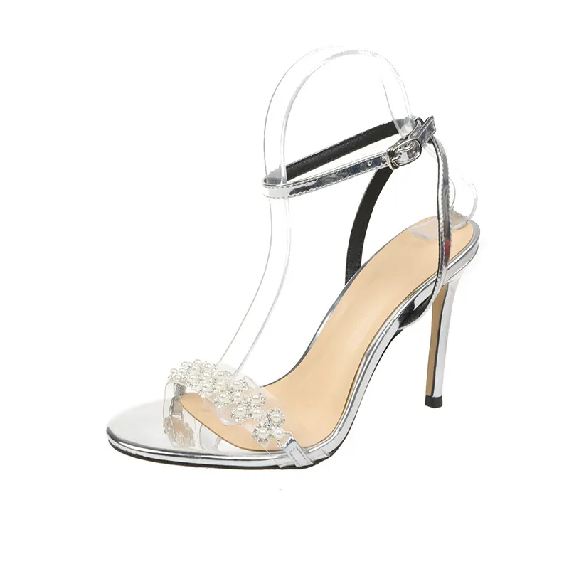 Nigikala Nigikala Fine Heel Shoes 2025 New Summer Sister Fried Street With Skirts With Toes With Sandals Female Thin Heel