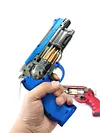 Luminous Spray Toy Music Zuolun Pistol