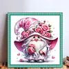 (US Local)Rose Gnome-11CT Stamped Cross Stitch Kit(40x40cm)