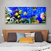 (Big Size) Underwater Fish World - Full Round Diamond Painting  100*40cm