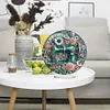 Sewing Machine Acrylic DIY Diamond Painting Clock Kit Diamond Art Clock
