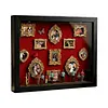 DIY Museum Silhouette Box with Miniature Statue & Frame Mini Museum Photo Album Frame Creative Memories Display Kit